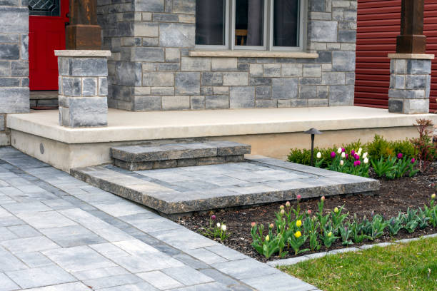 Permeable Paver Driveway in Chesaning, MI